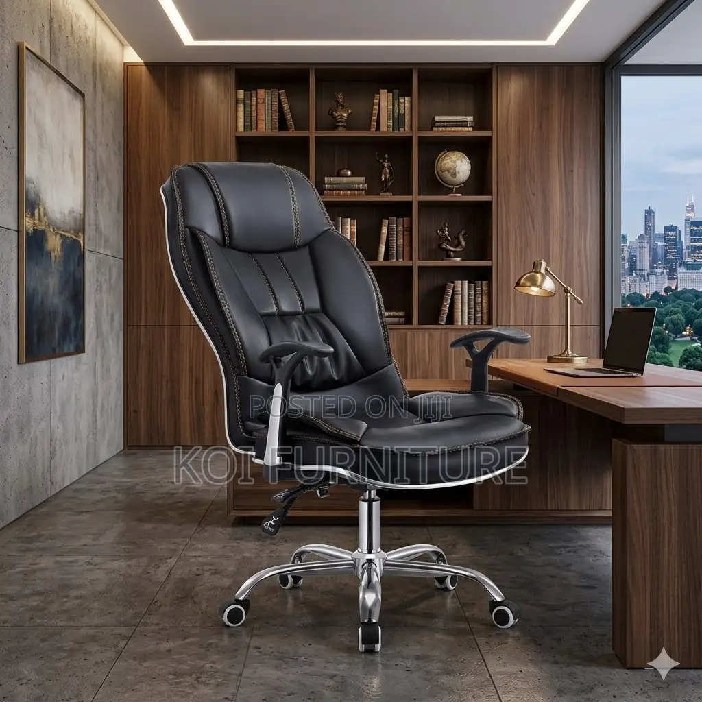 Office Chairs; Leather Home Office Recliner Chair