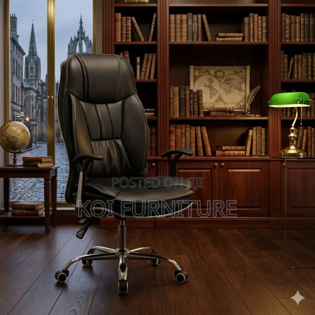 Office Chairs; Leather Home Office Recliner Chair