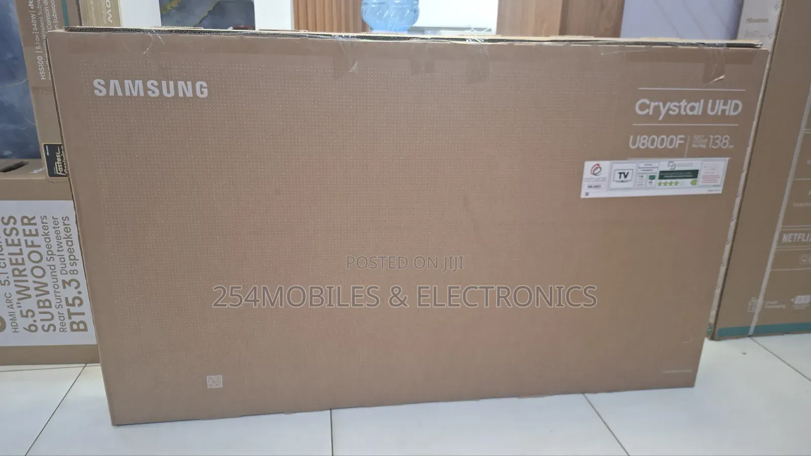 Samsung 55-Inch Class Crystal Uhd U8000f Smart TV