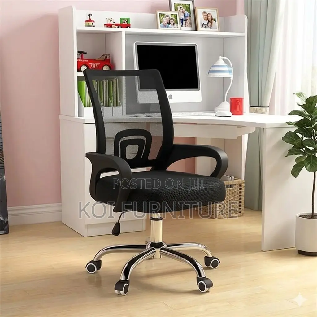 Office Chairs; Mesh Fabric 360 Swivel Home Office Chairs