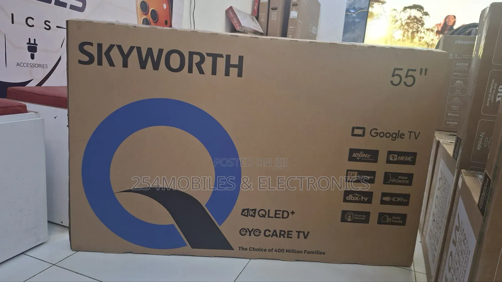 Skyworth 55 Inch Uhd Qled Google Tv 55q6500h