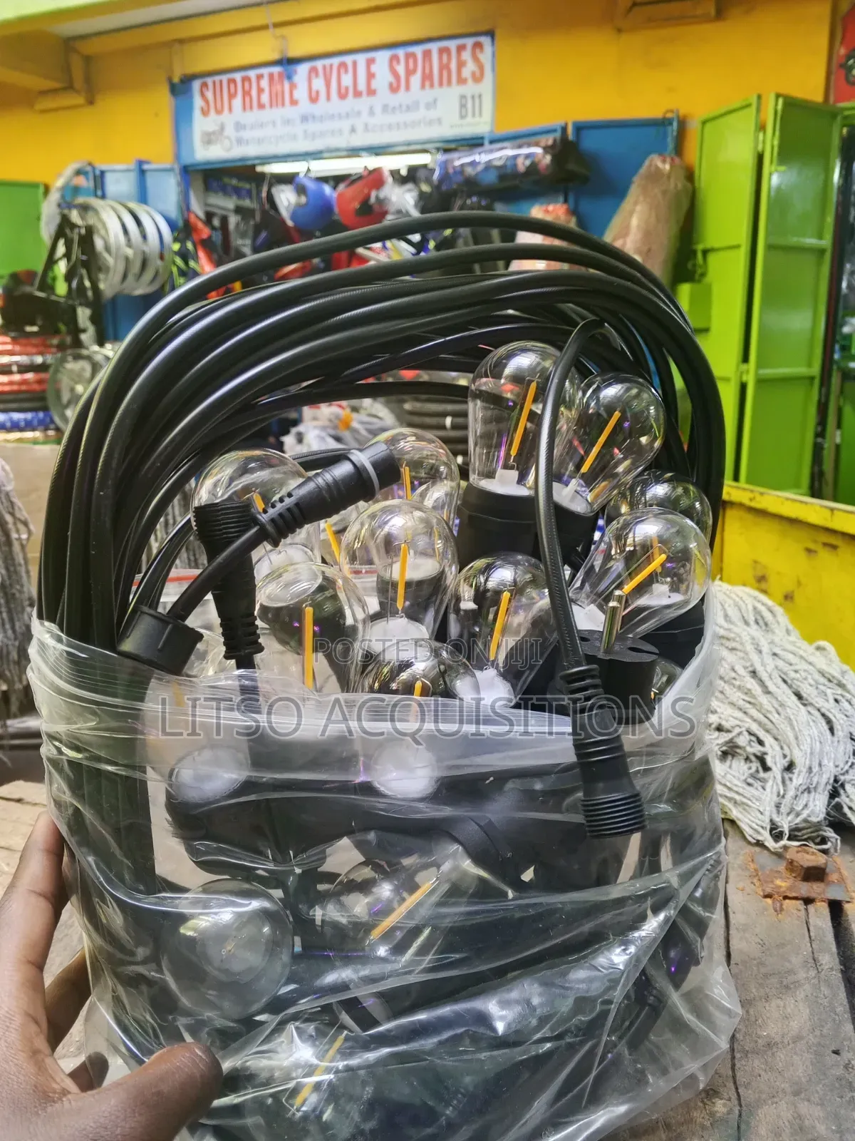 20m With 20 Bulbs Led Strip Light. (Flicker Free)