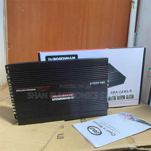 Audio Performance Sound Quality Bm600 4-Channel Amplifier