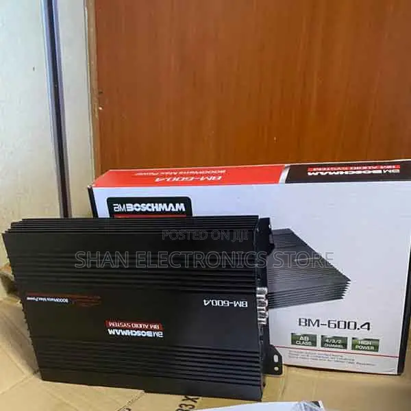 Crystal Clear S Bm600.4 Professional Car Audio Amplifier