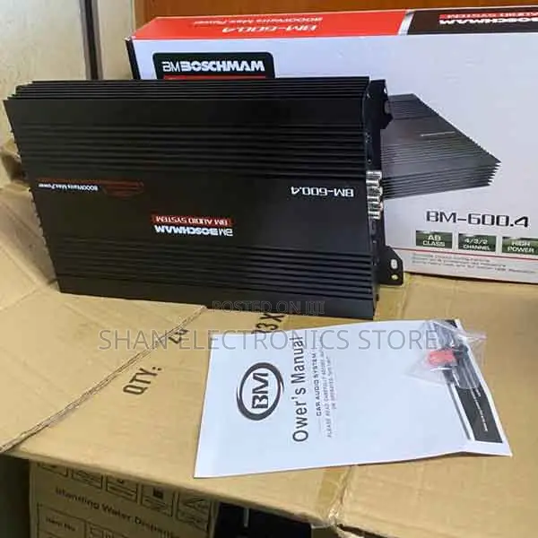 Adjustable Bass Bm600 High-Performance Amplifier–Dynamic Sound Without