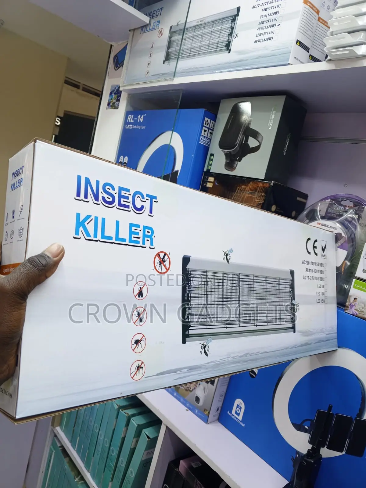 Kill Pest Electric Fly And Mosquito Killer With Safety Guard