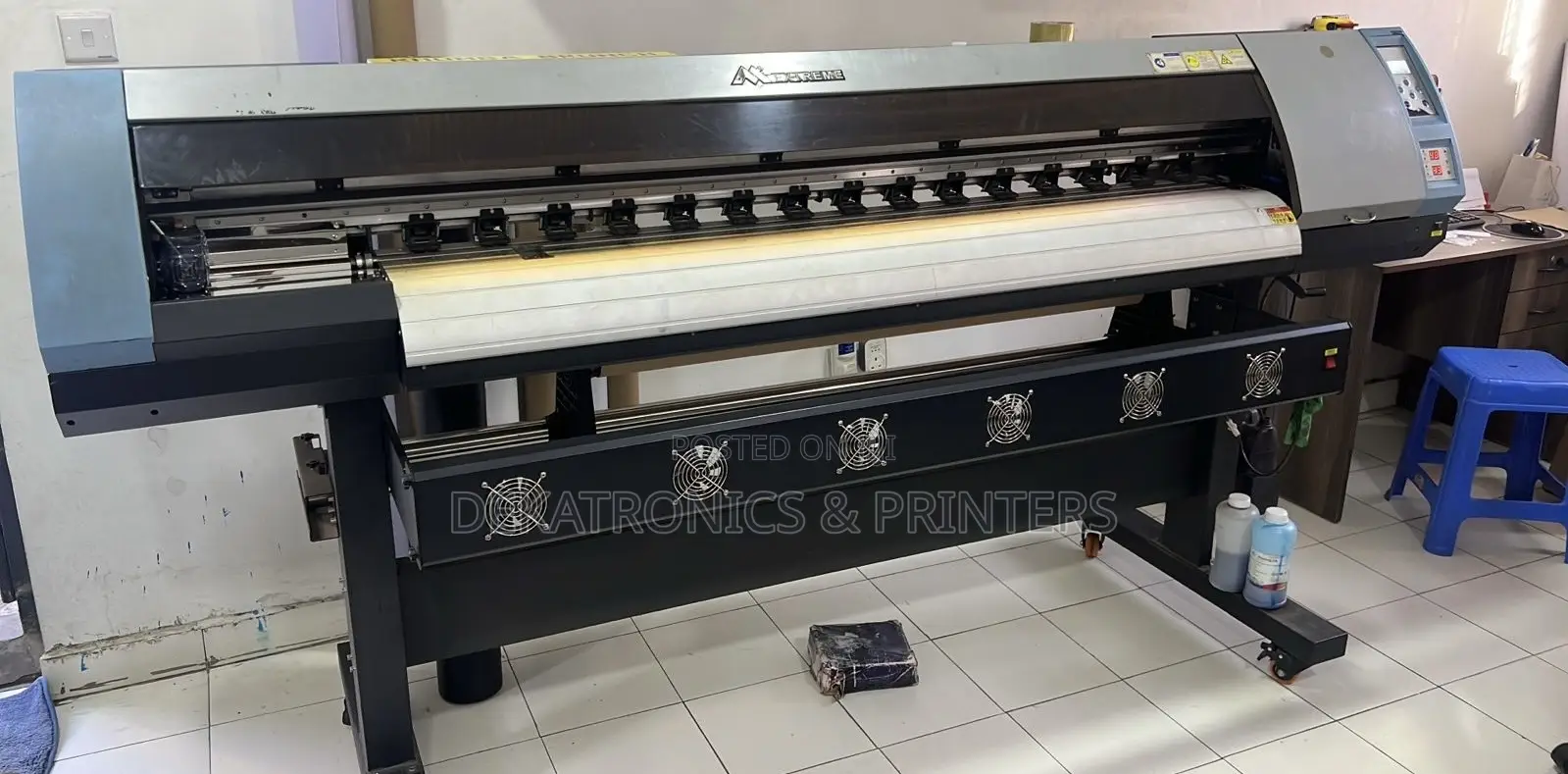 1.7m Width Working Area Used Large Format Printer