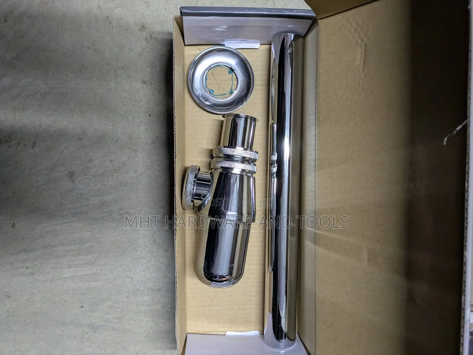 Lirlee Chrome Bottle Trap 11/4