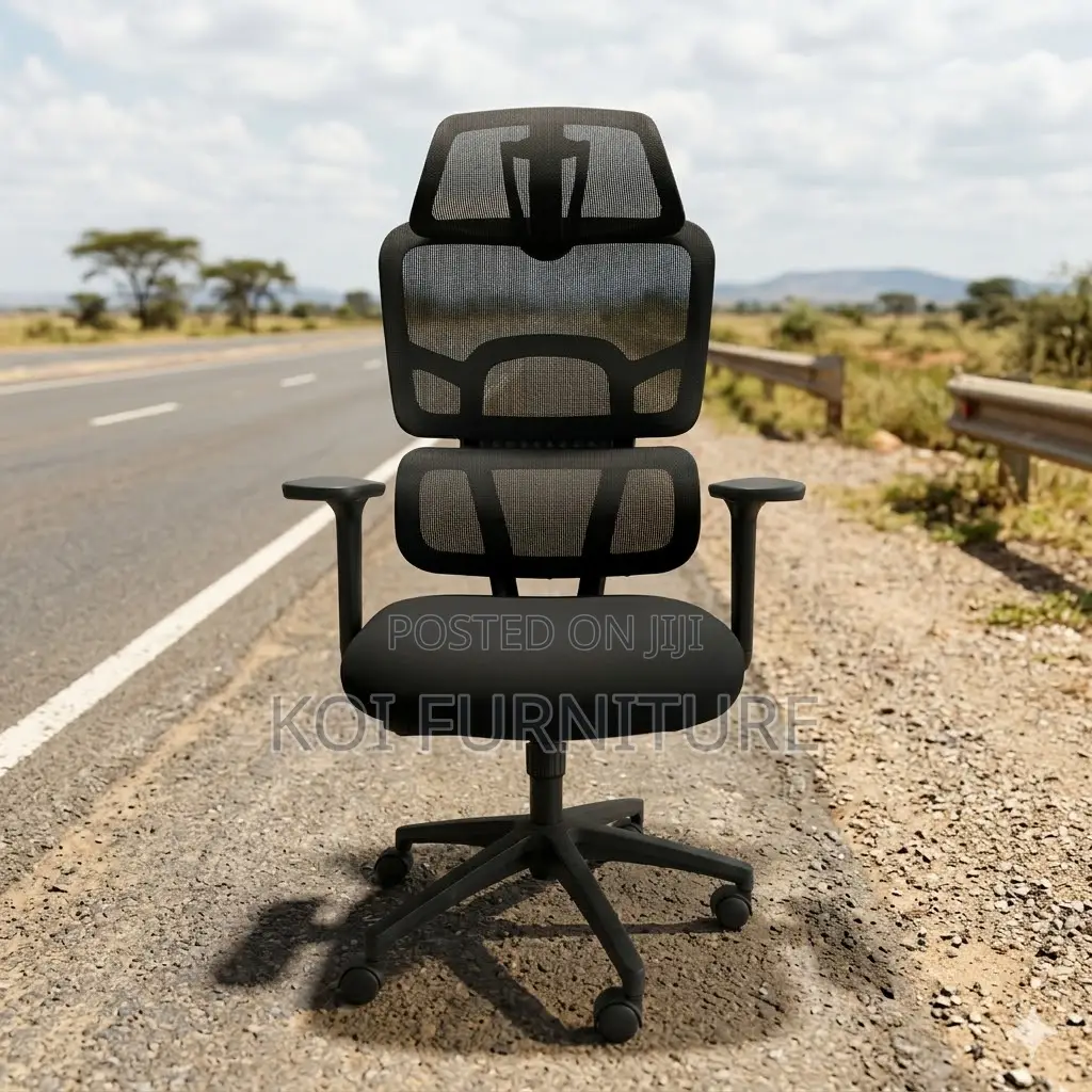Office Chairs; Adjustable Orthopedic Office Mesh Chairs