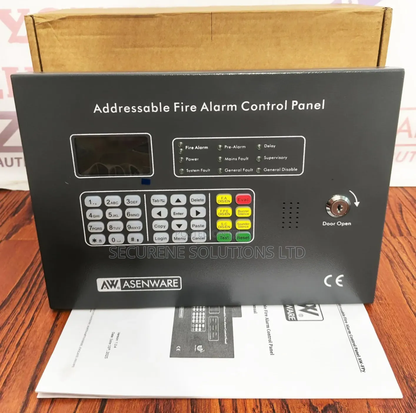 Addressable Fire Alarm Control Panel Asenware Aw‐Fp2017