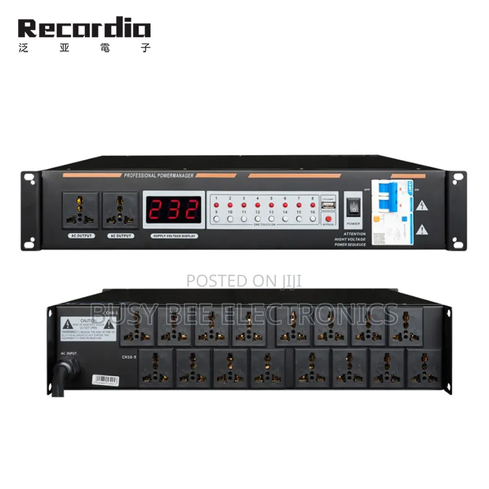 1602 Professional 18 Channels Power Sequence Controller