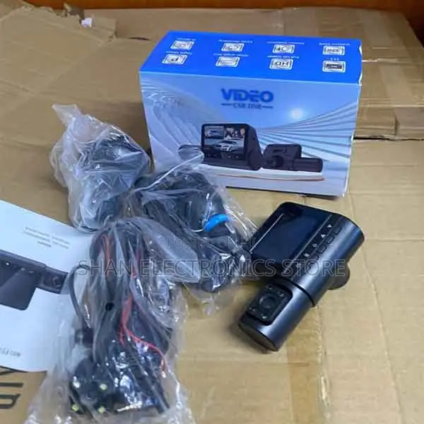 G-Sensor Emergency Lock G50 3lens Dash Cam–Triple Channel Hd Recording