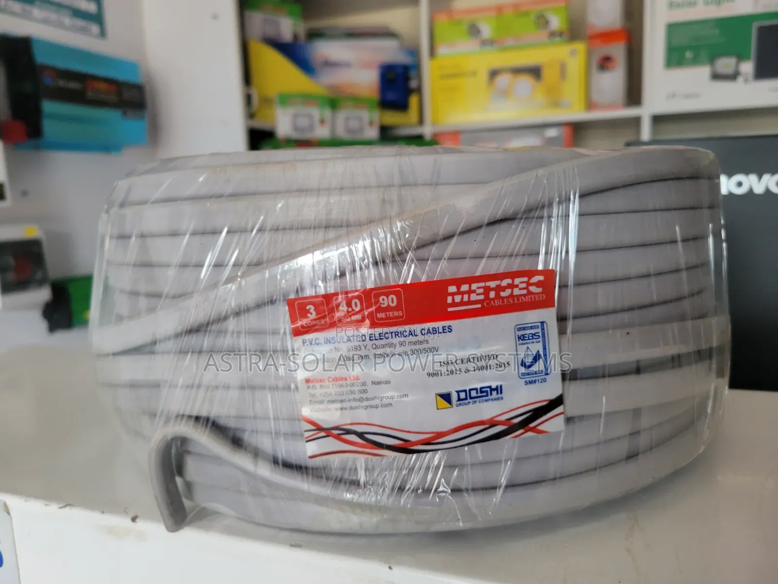 Metsec 4.0mm Twin With Earth Cable