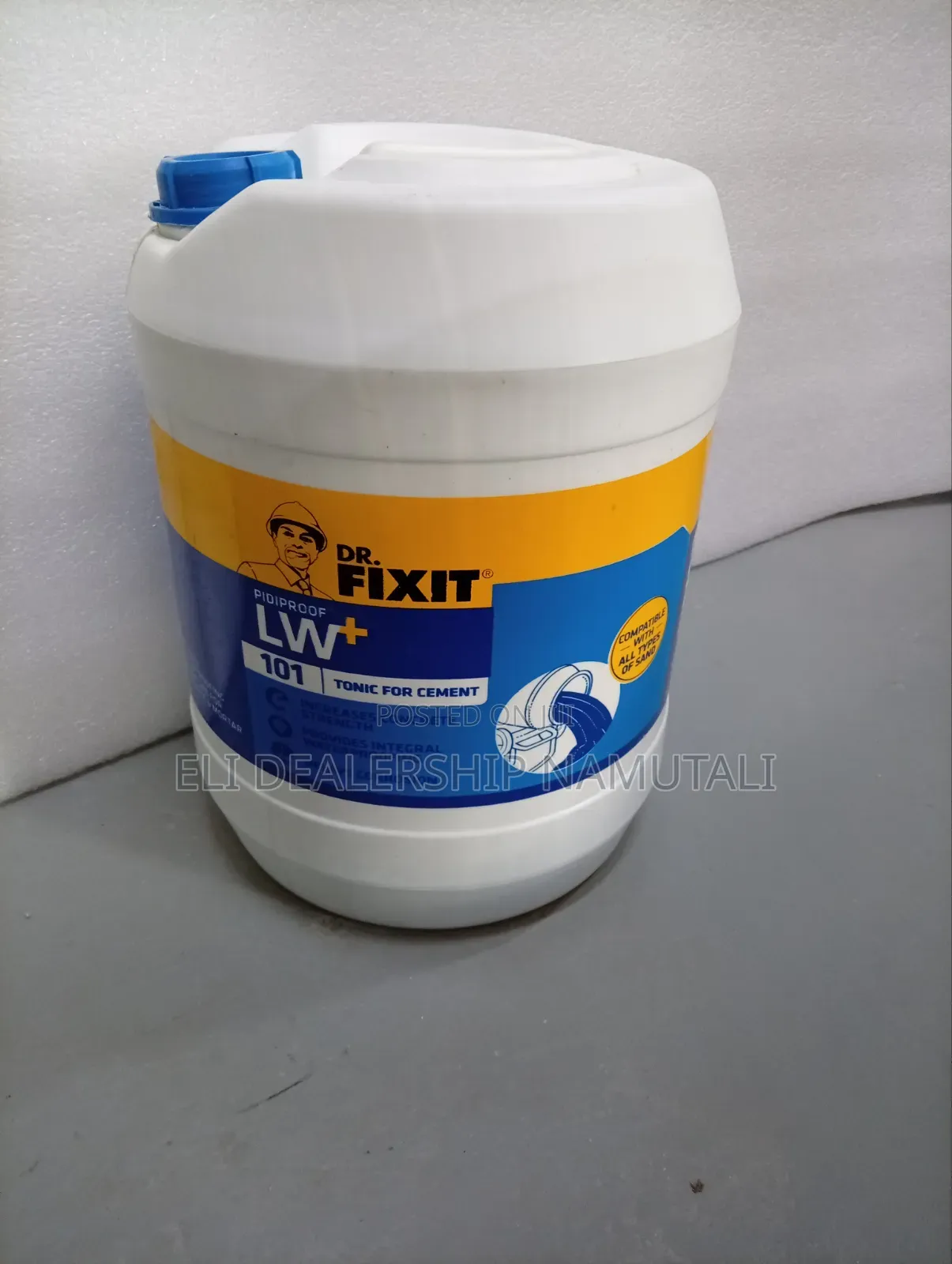 Dr. Fixit Pidiproof Lw+ 101 Integral Waterproofing Liquid 20l