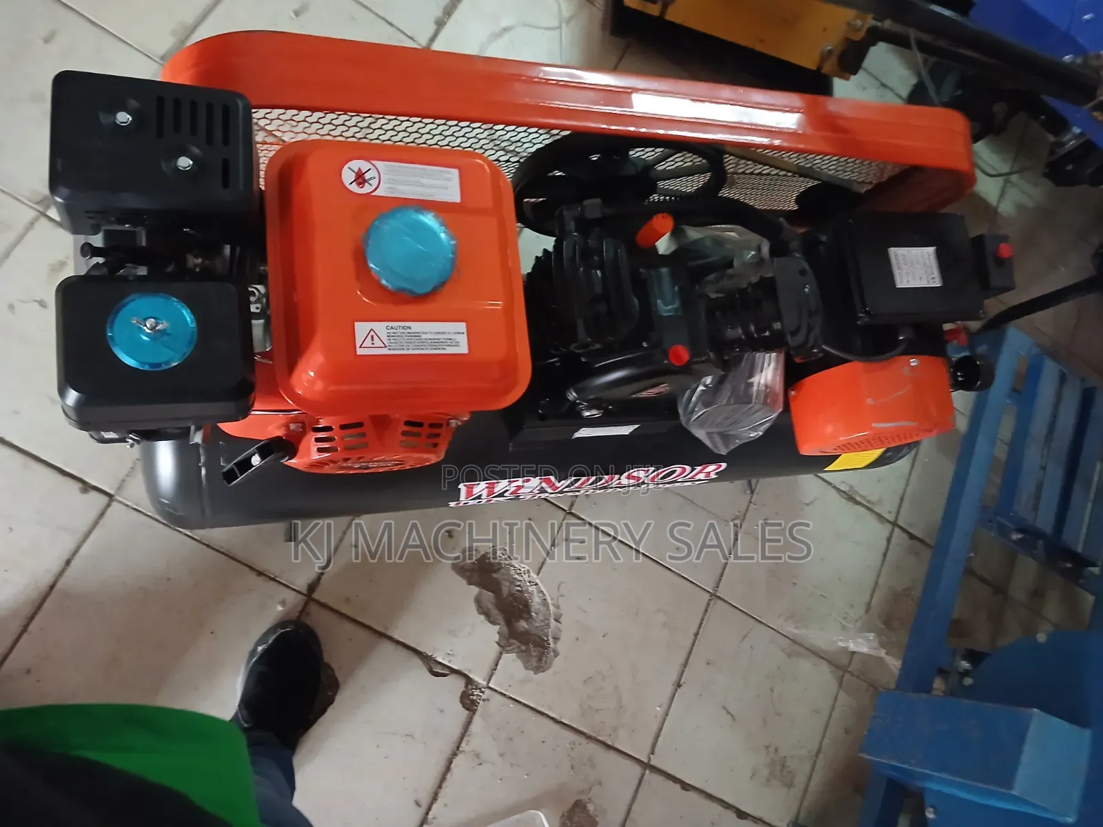 Windsor 100l Petrol Air Compressor Dual