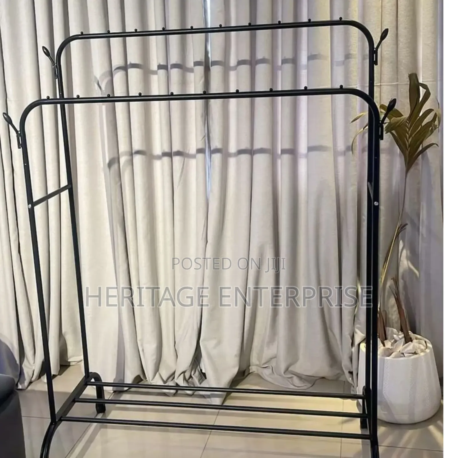 Cloth Rack, Double Pole Rack