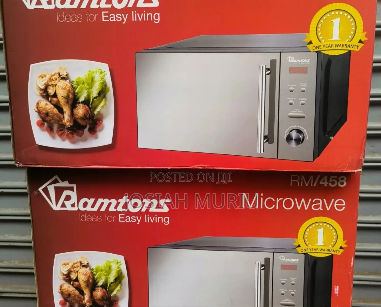 Ramtons Rm/458 - Digital Glass Microwave, 700w - 20l