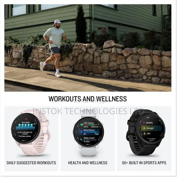 Garmin Forerunner 70 GPS Running Smartwatch 43mm