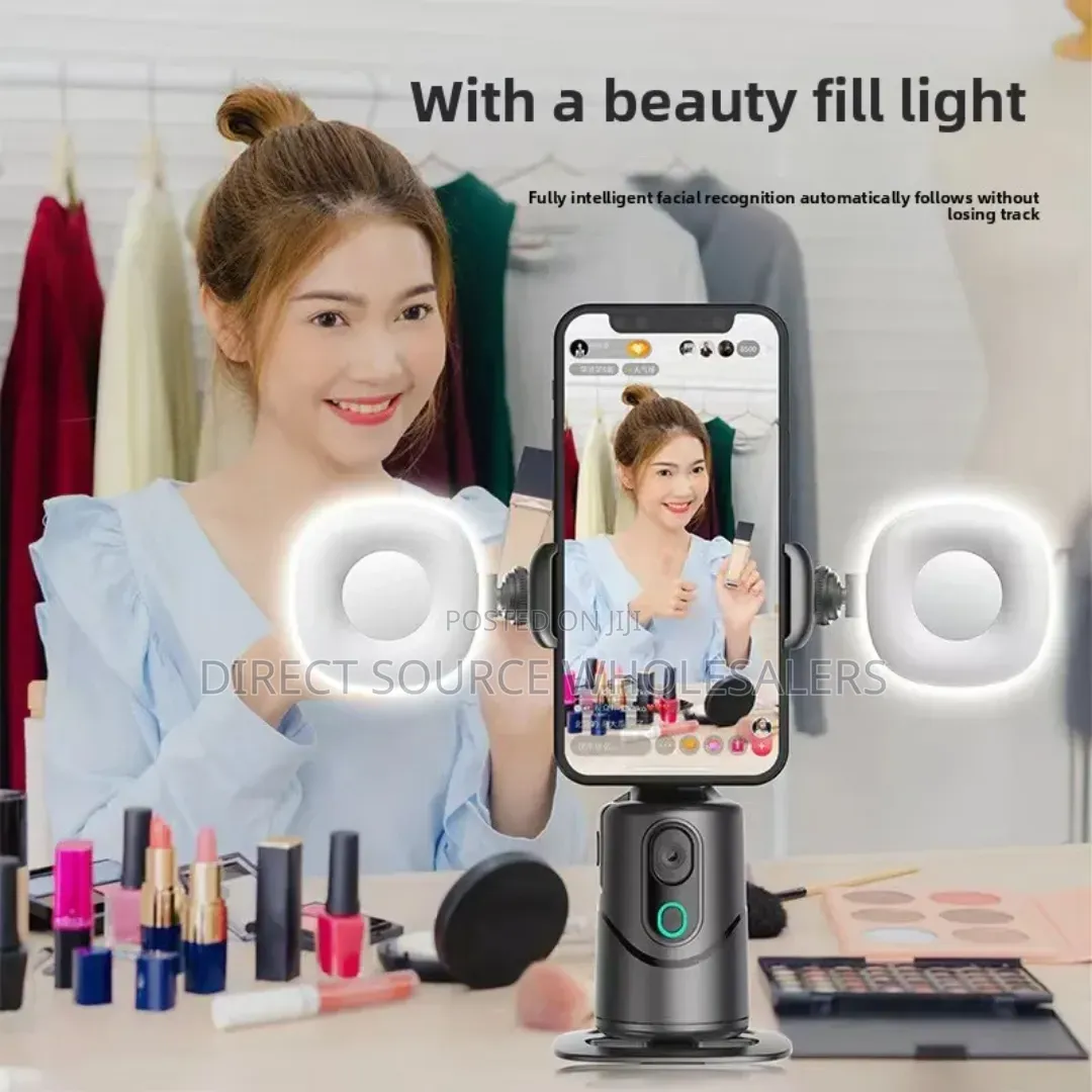 Plokama Smart Gimbal With Led Fill Light