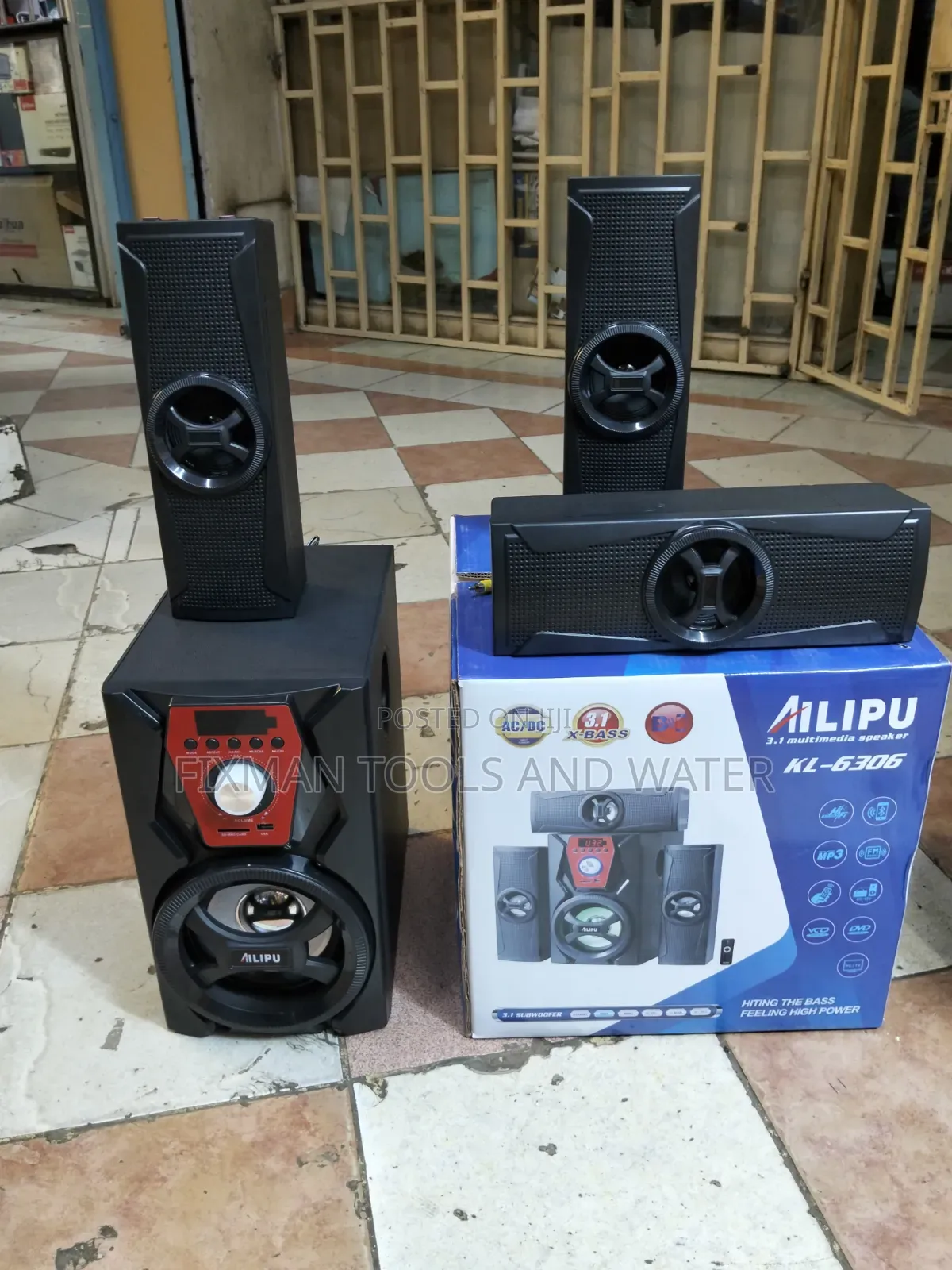 Ailipu Ac- Dc Subwoofer 3.1 X- Bass