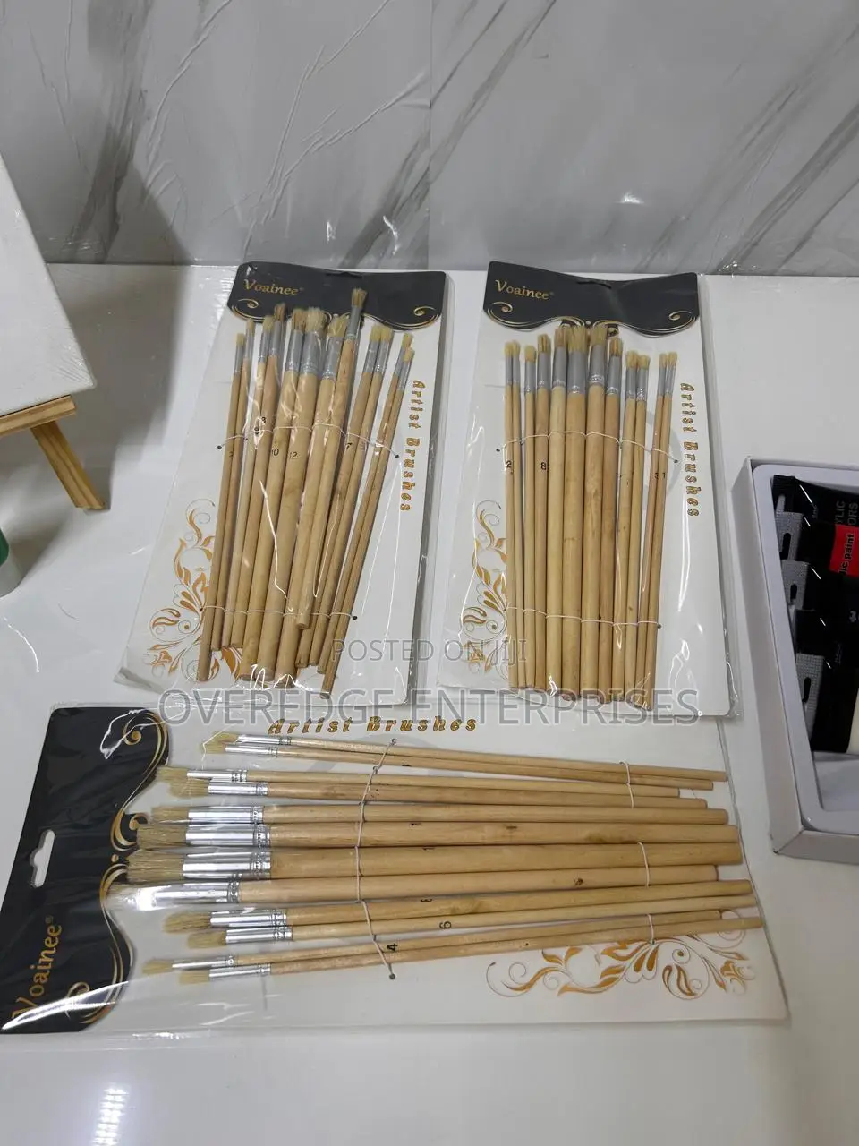 Wooden Brushes for Pro Artists