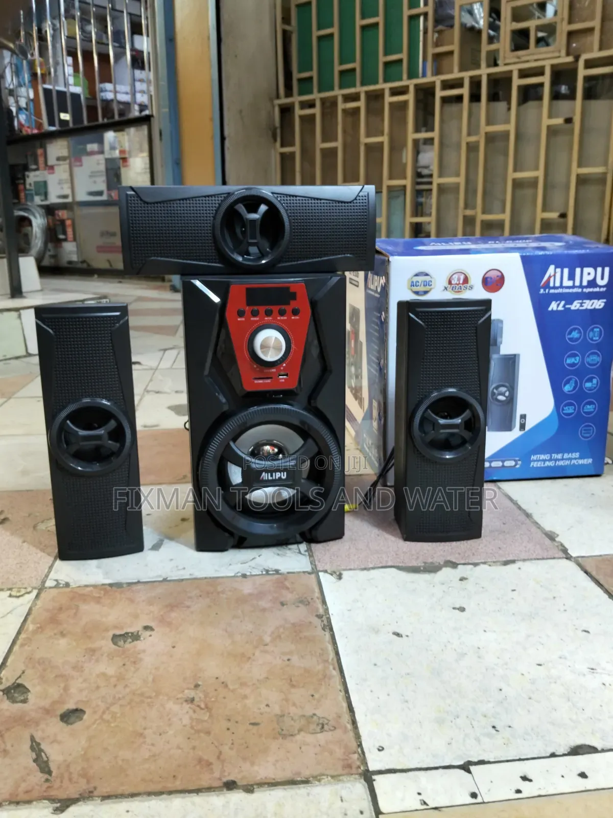 Solar Subwoofer Ailipu Ac-Dc Multimedia Speaker