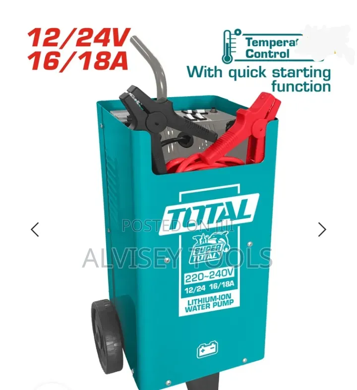 Total Heavy Duty Battery Charger 12v and 24v