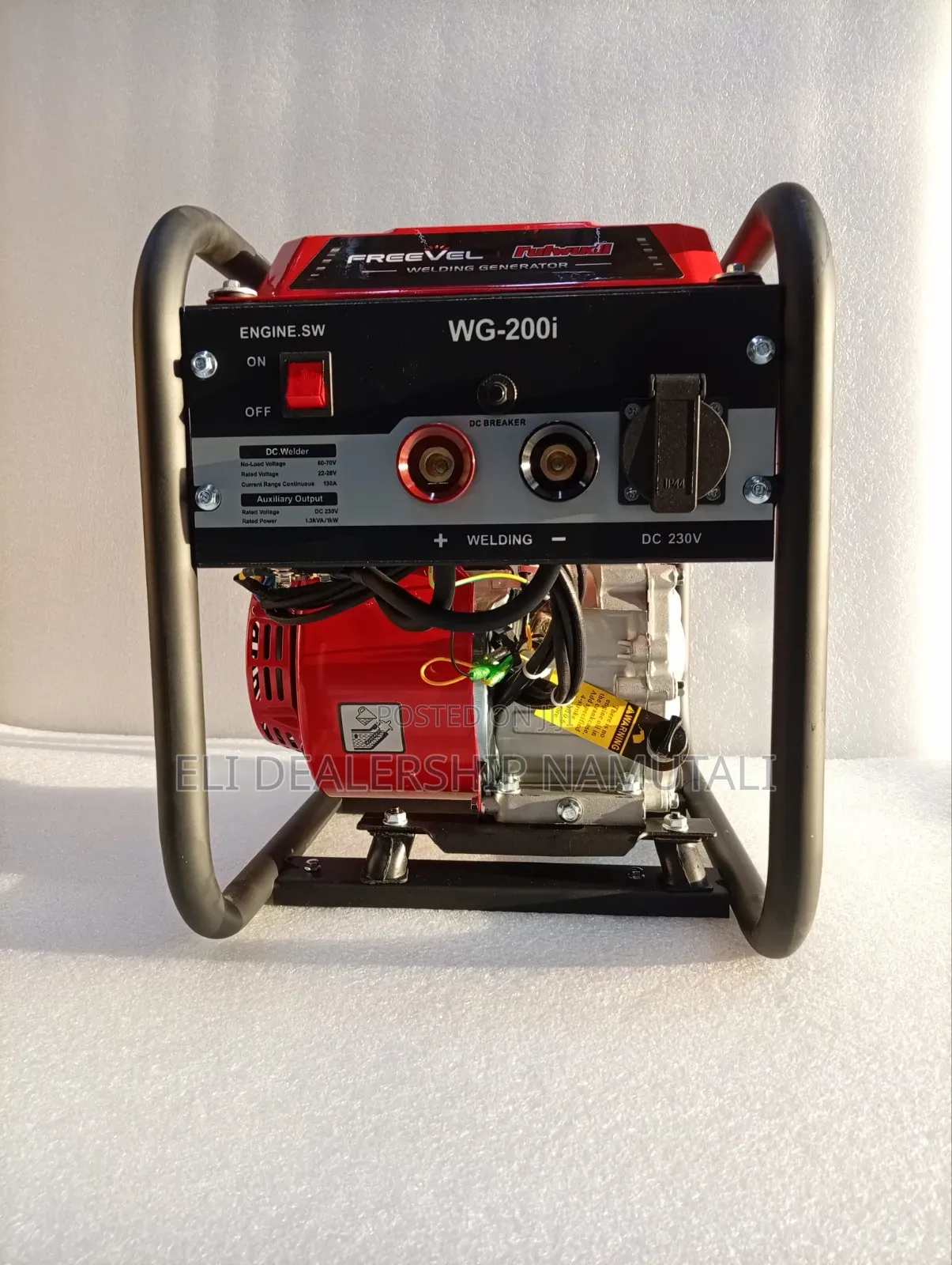 Heavy-Duty 7hp Petrol Welding Generator for Construction and Farm Use