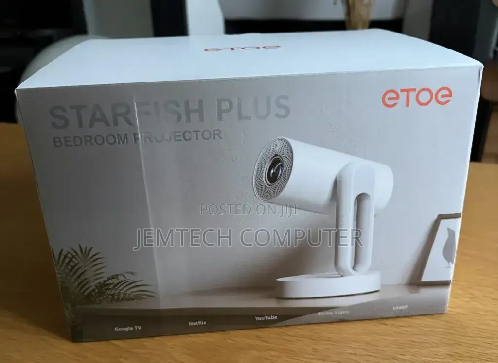 Etoe Starfish Plus丨google Tv 1080p Projector With Bedside Light