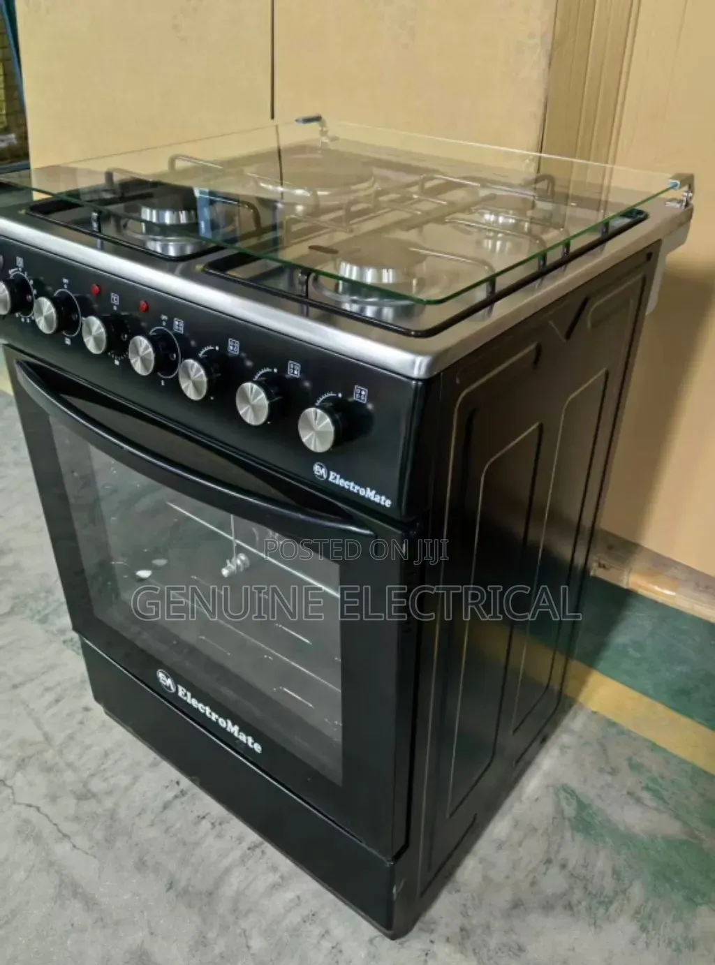 60*60 Electromate 3+1 Gas Cooker With Electric Oven