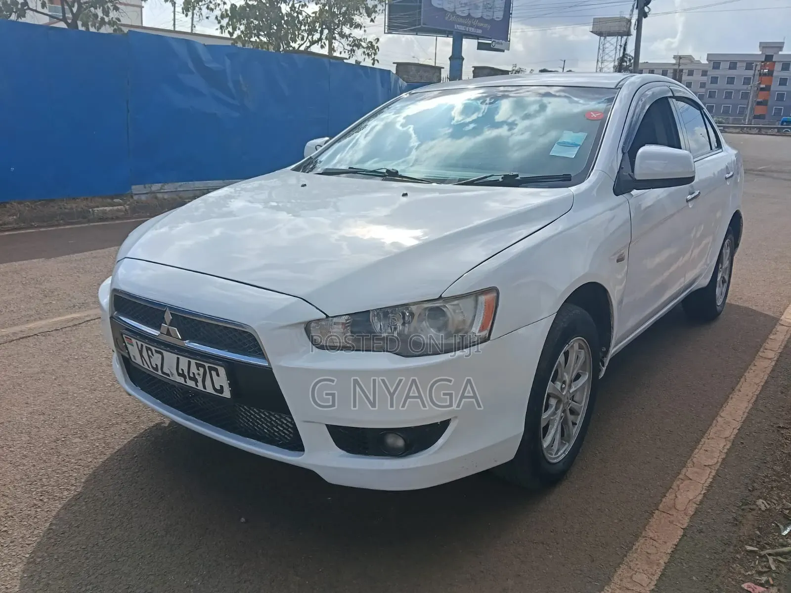Mitsubishi Lancer 2013 White