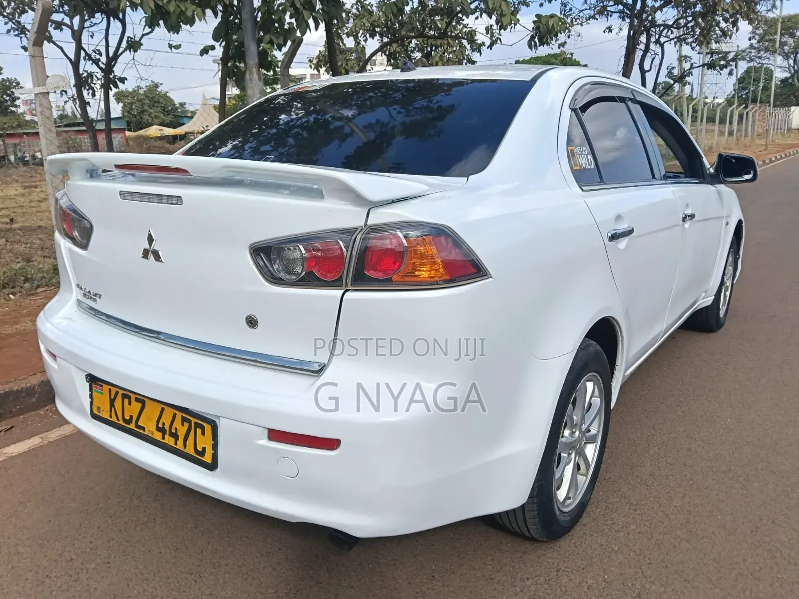 Mitsubishi Lancer 2013 White