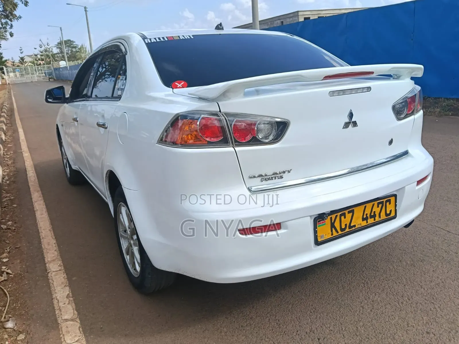 Mitsubishi Lancer 2013 White