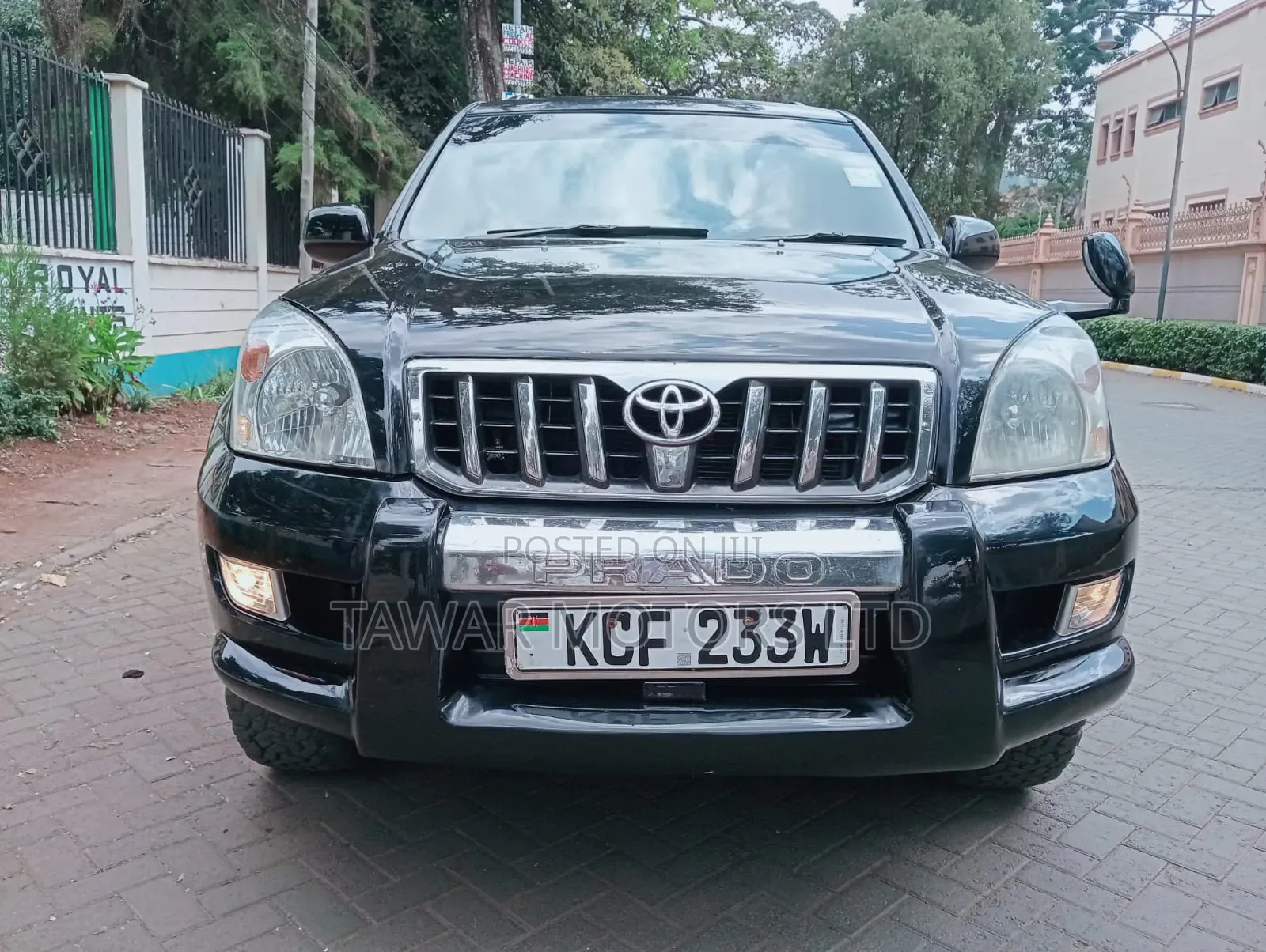 Toyota Land Cruiser Prado 2009 Black