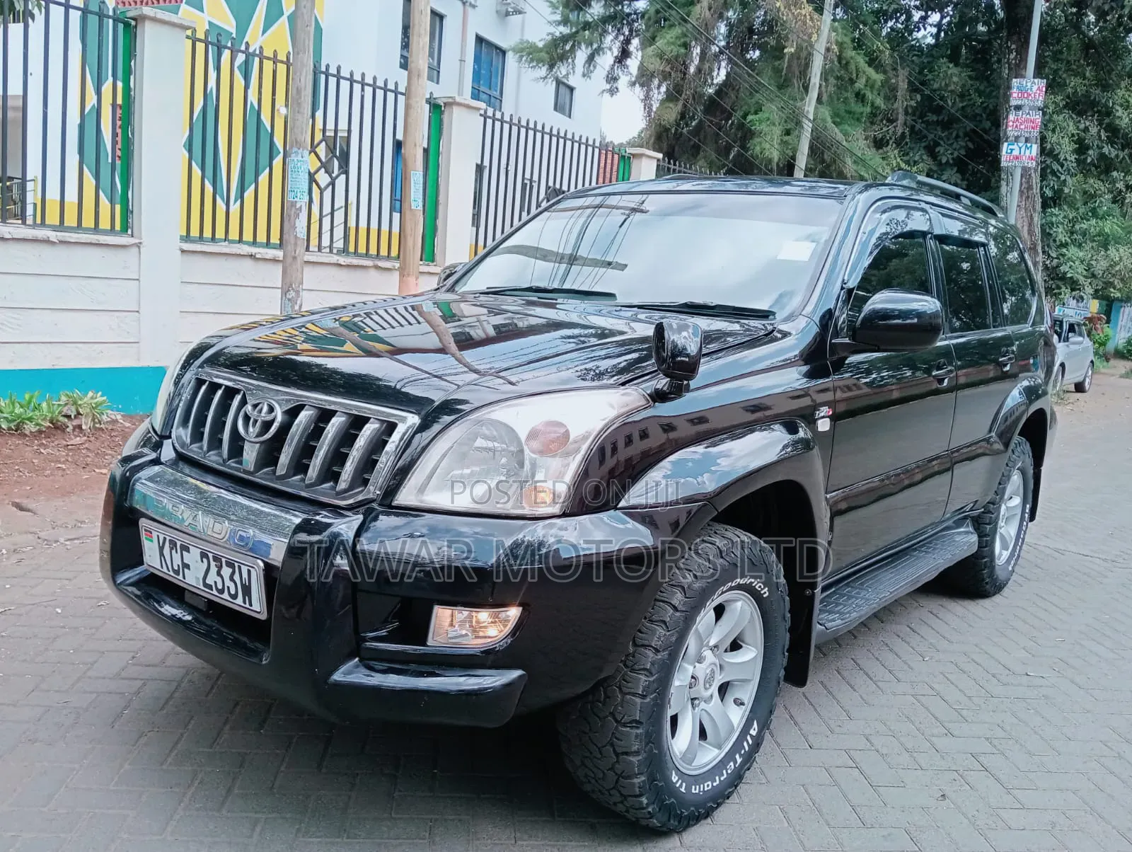 Toyota Land Cruiser Prado 2009 Black