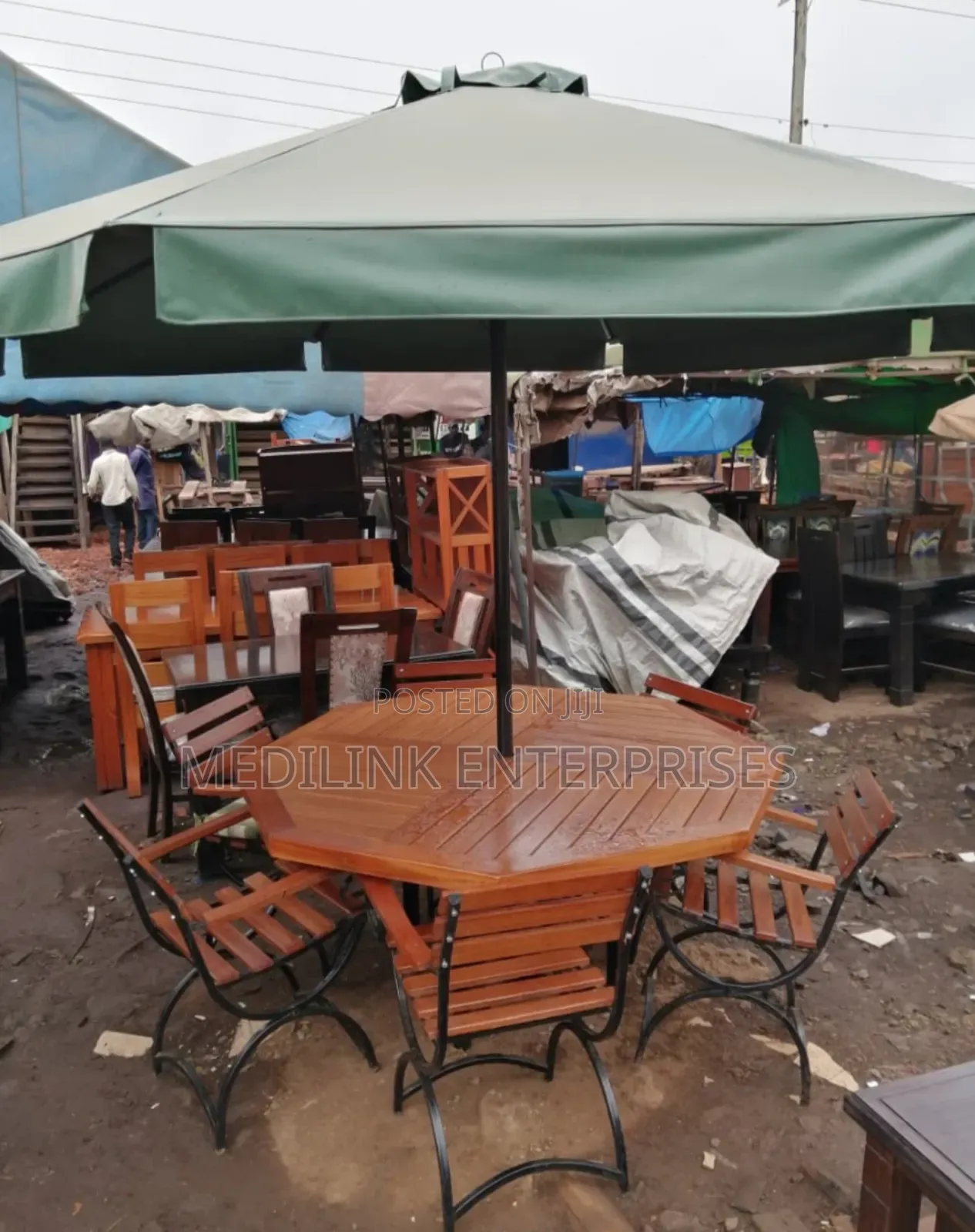 6-Seater Paola Garden Outdoor Umbrella Cover
