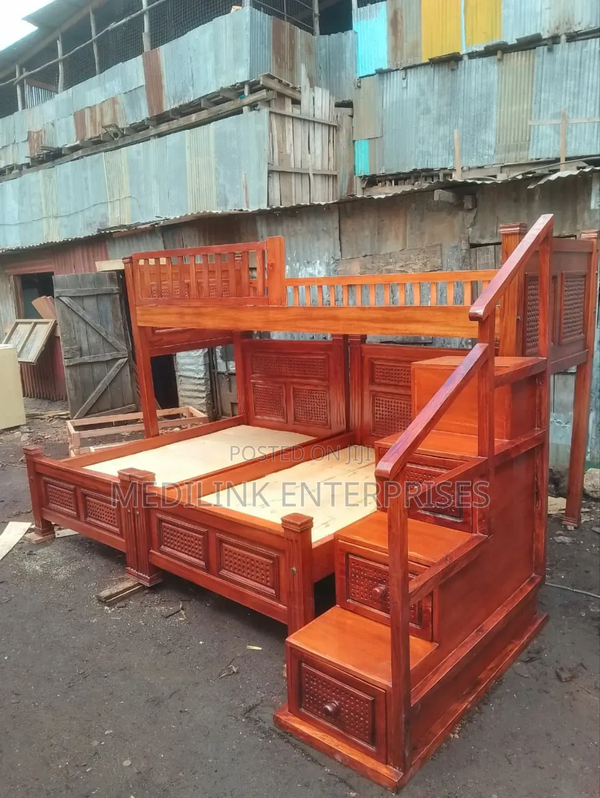 Mahogany Tribu Customized Bunk Bed