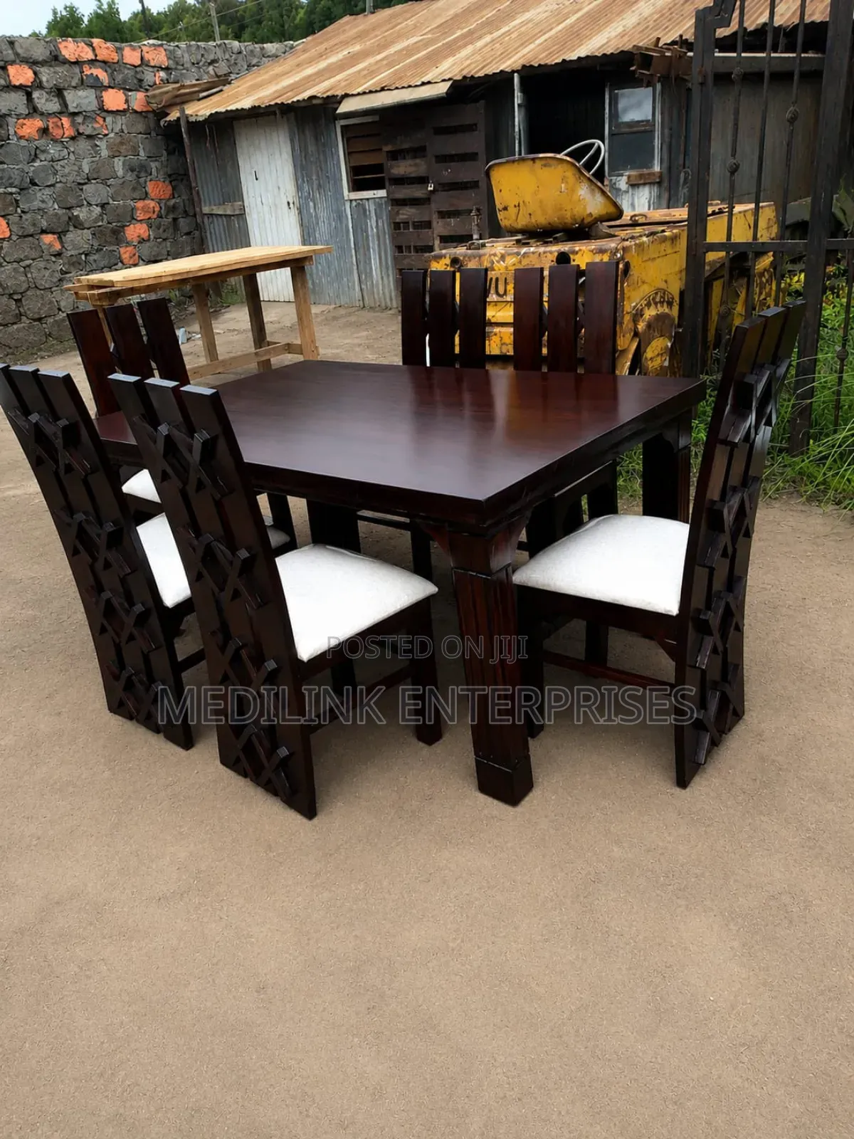 6-Seater Solid Creek Tropicana Dinning Table Set