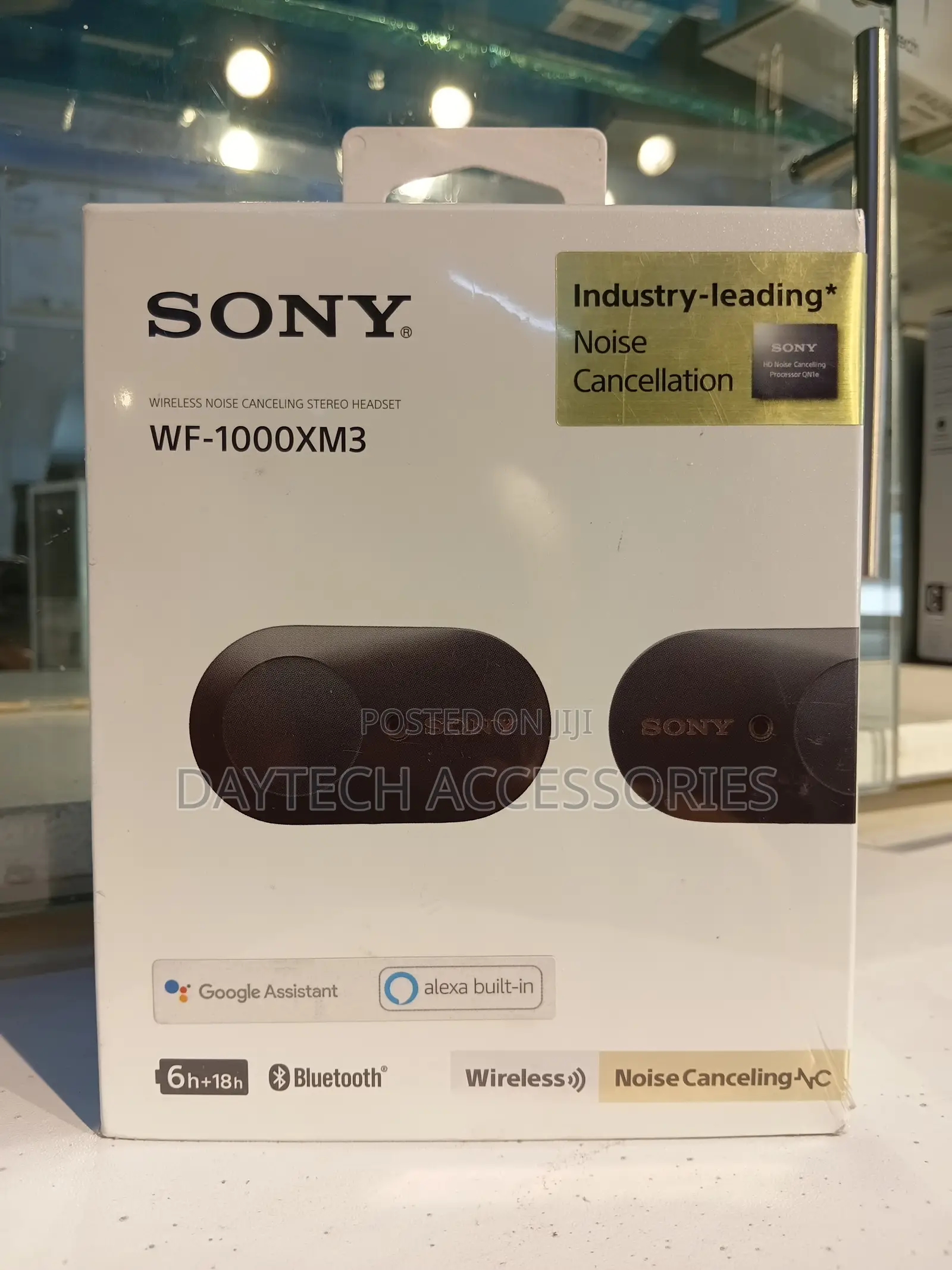 Sony Wf-1000xm3 Wireless Noise-Canceling Earbuds - Black