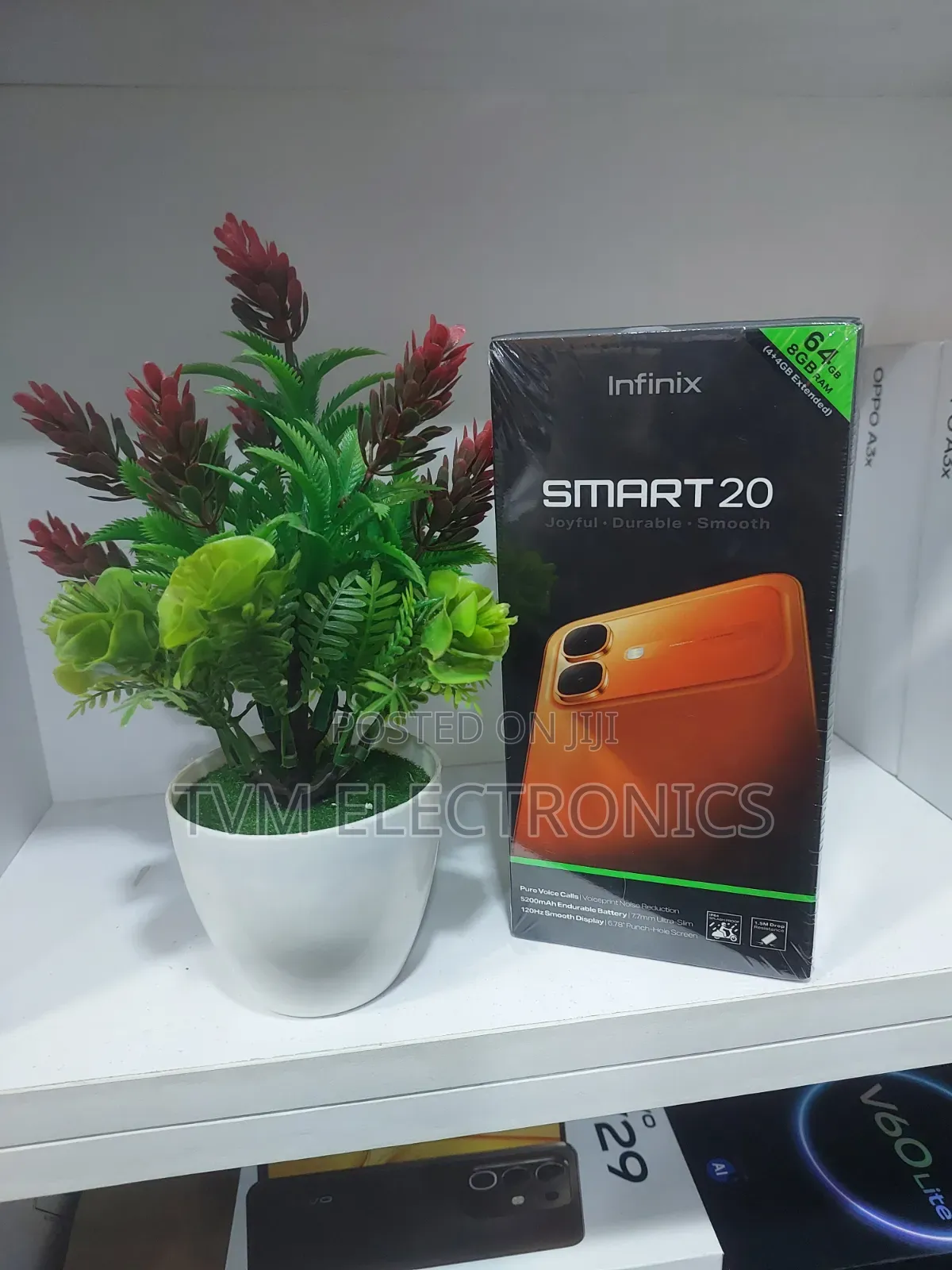 New Infinix Smart 20 64 GB Black