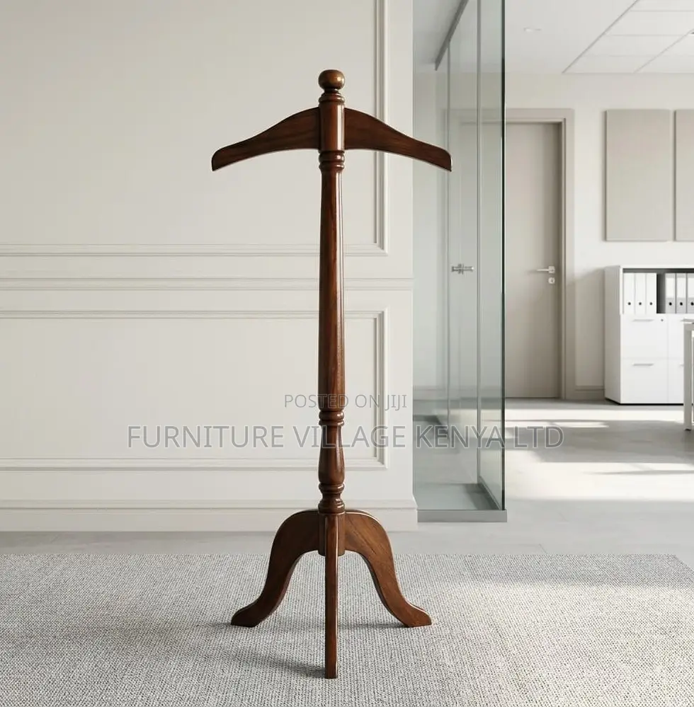 Executive Brown Office Coat Hanger