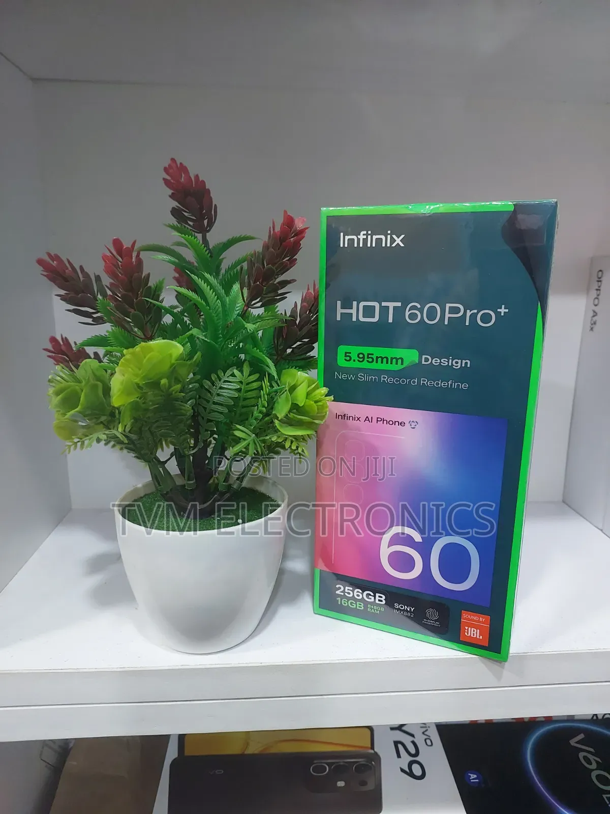 New Infinix Hot 60 Pro+ 256 GB Silver