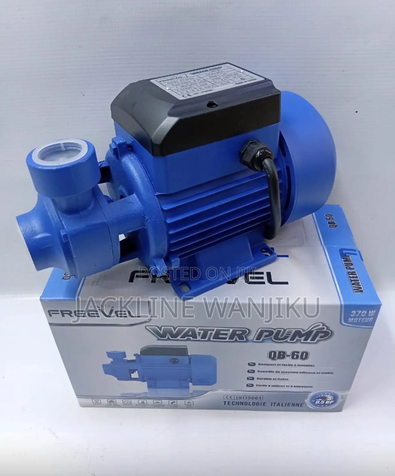 Booster Pump 0.5hp Freevel/ New Water Pump 0.5hp Electric
