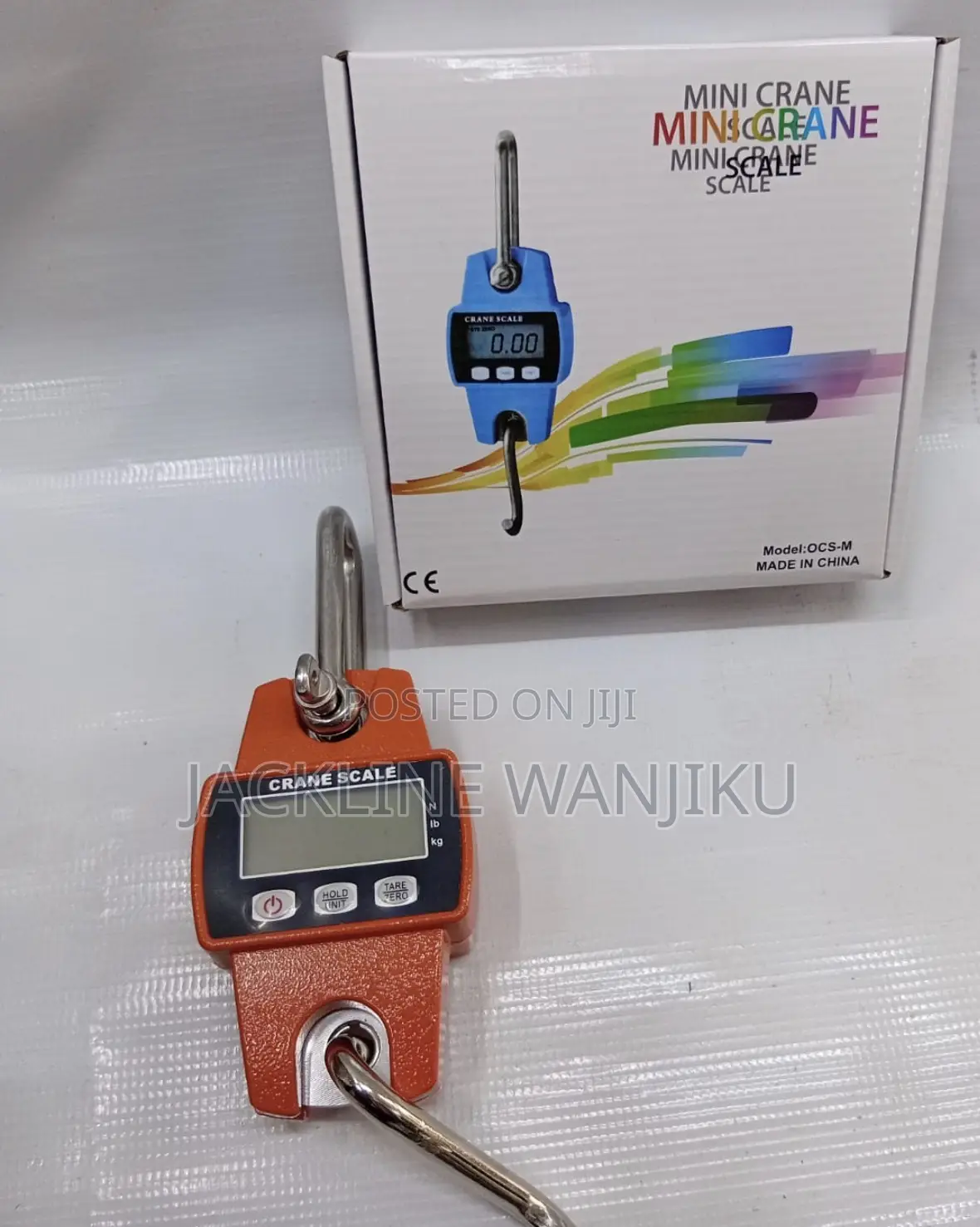 300kgs Digital Weighing Scale for Hanging/ Crane Scale 300kgs Portable