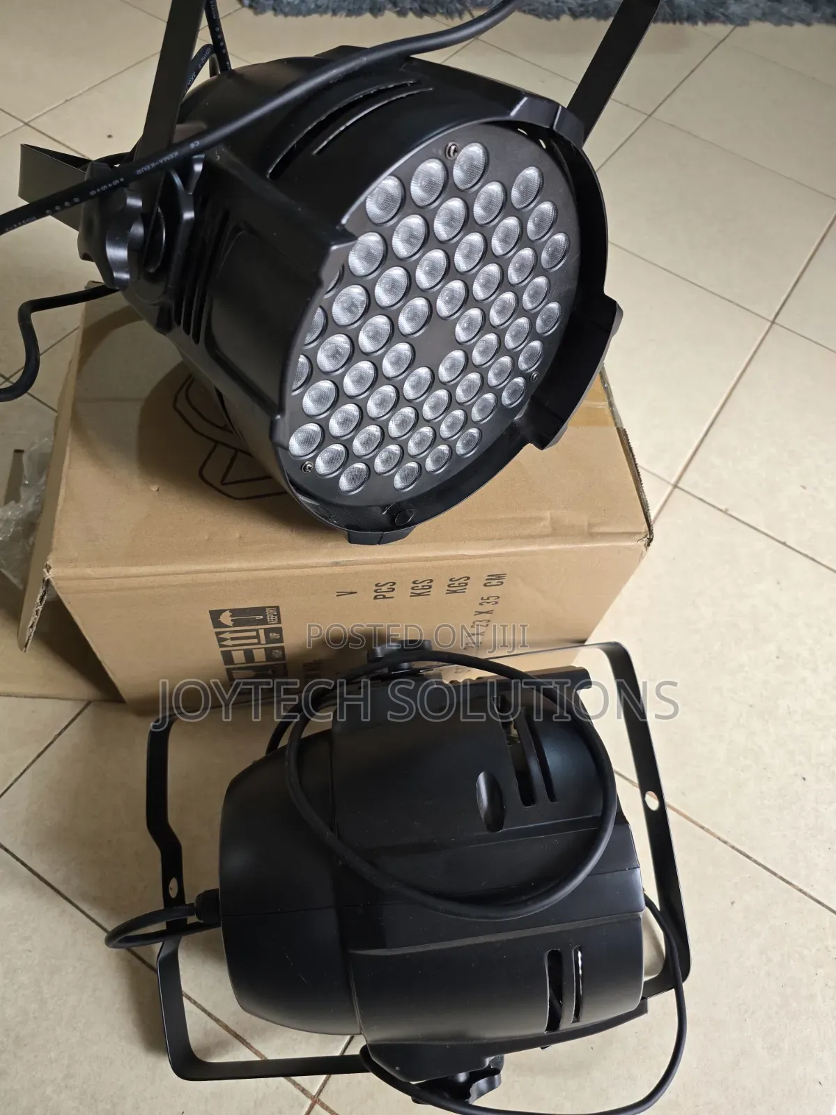 Super Bright 54 Led Par Can Lights – Sound Activated