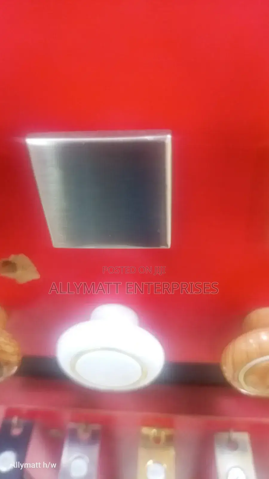 Gold Square Drawer Knobs