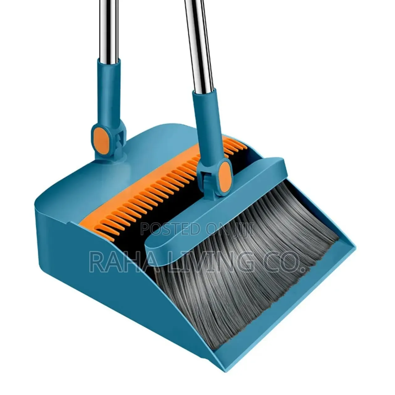 2-in-1 Foldable Rotating Broom Dustpan Set | 3 Colours