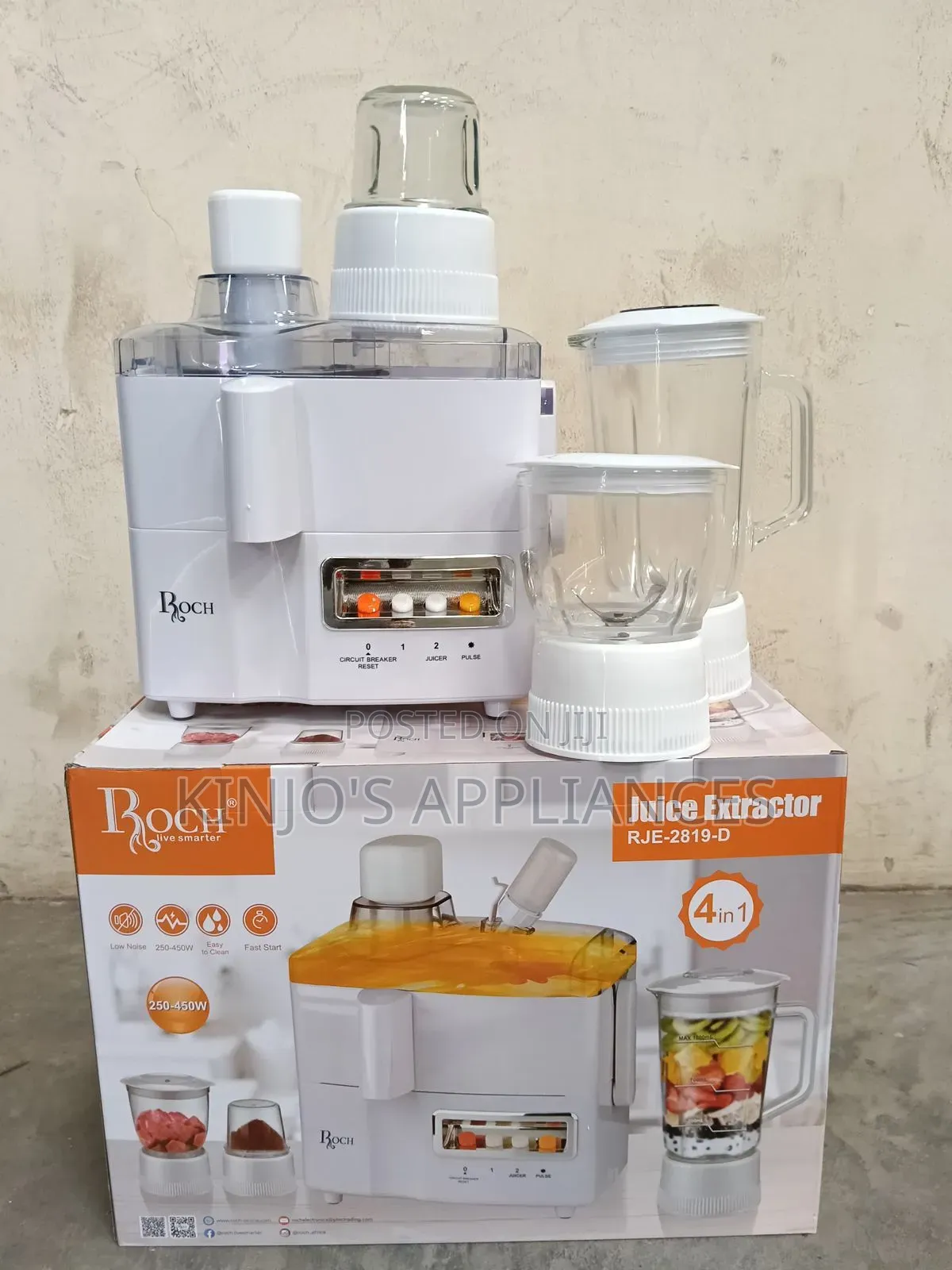 Roch 4 in 1 Slow Juicer
