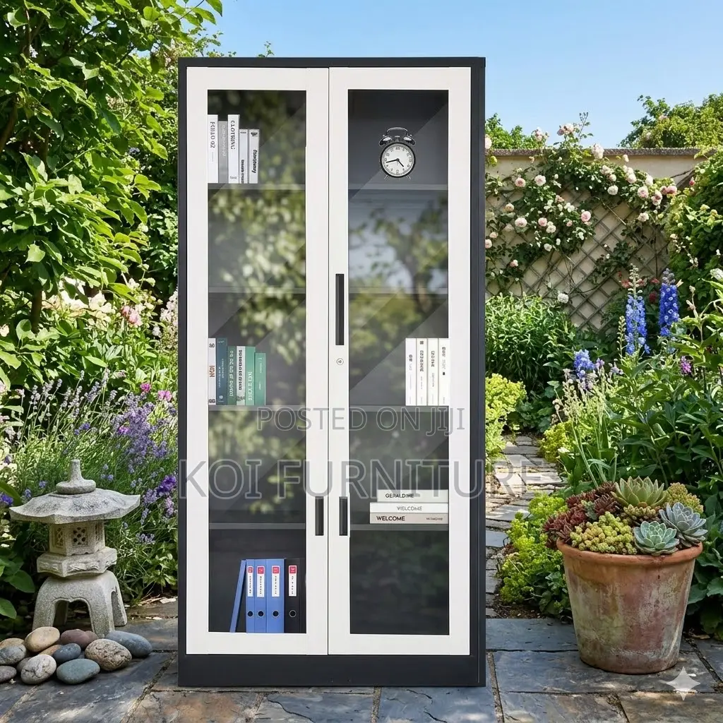 Office Cabinet; Steel Office Cabinet With Movable Shelves