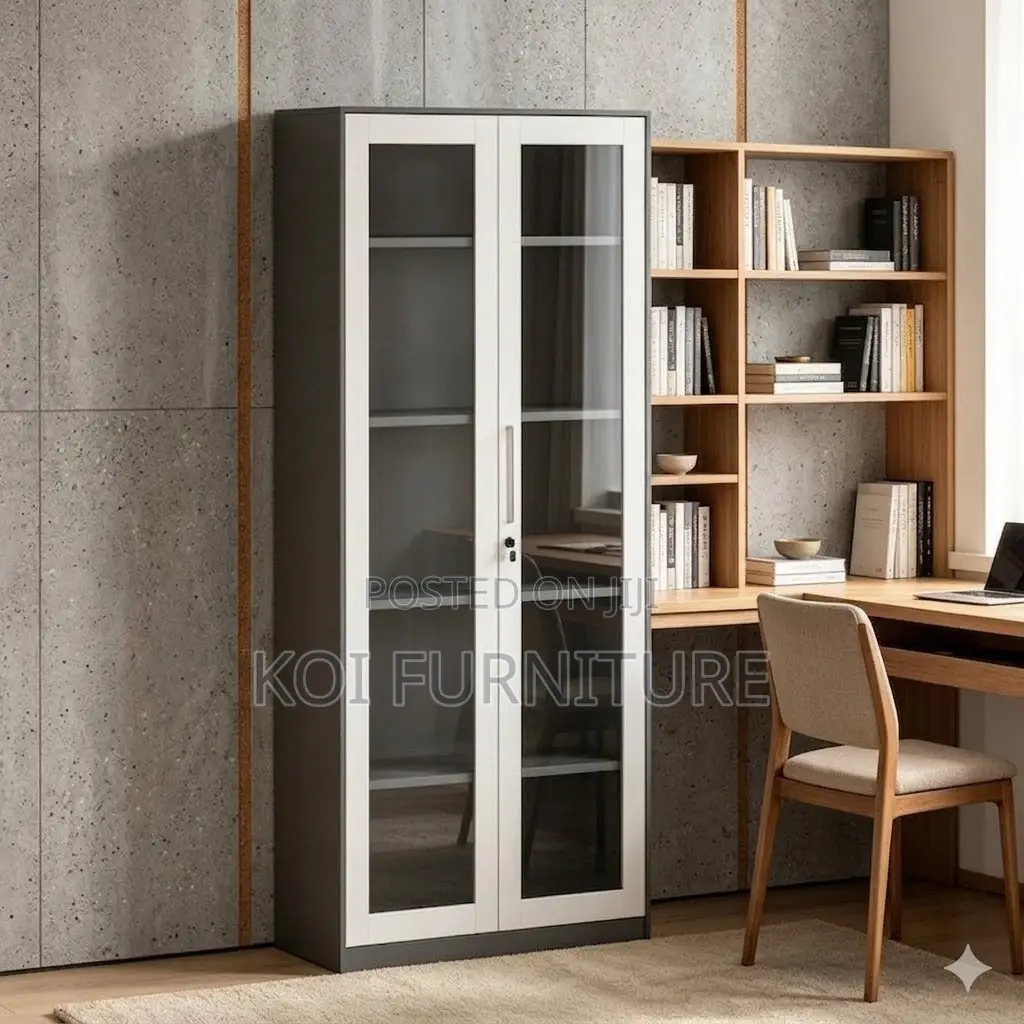 Office Cabinet; Steel Office Cabinet With Movable Shelves
